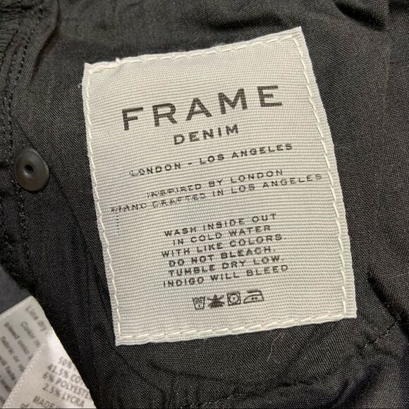 FRAME Le Skinny De Jeanne Satine Rips in Grey Shred (Distressed) - Picture 5 of 9